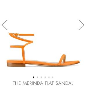Stuart Weitzman Merinda Flat Sandal Size 10